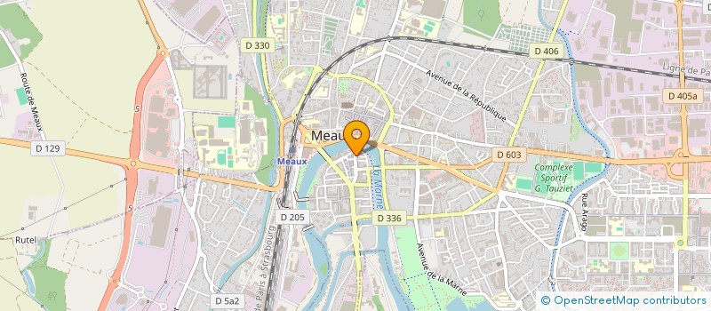 localisation de l'entreprise SYNDIC COPRO RES 11 13 RUE CDT BERGE à MEAUX
