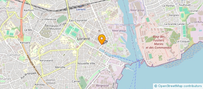 localisation de l'entreprise SYNDIC COPRO RES 2 R NAYEL  LORIENT