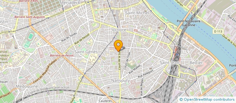 localisation de l'entreprise SYNDIC COPRO RES 56 RUE DEYRIES  BORDEAUX