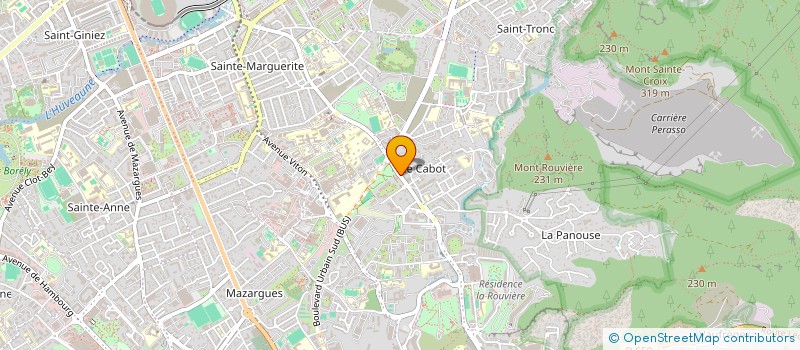 localisation de l'entreprise SYNDIC COPRO RES ALEXIA 33 BD DU CABOT à MARSEILLE