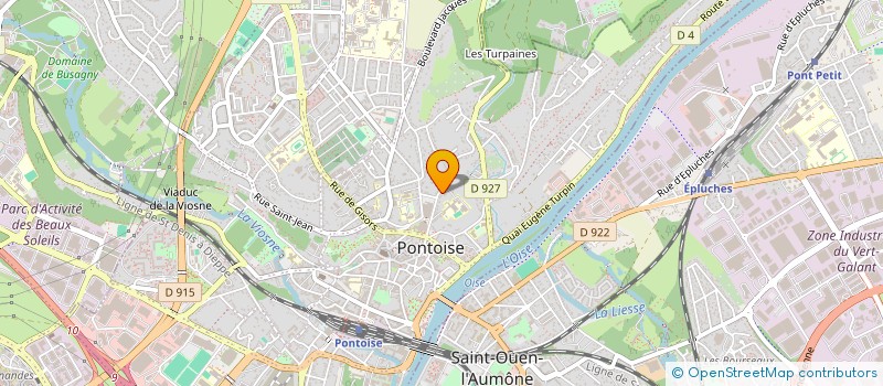 localisation de l'entreprise SYNDIC COPRO RES BEAUVOIR 20 R V HUGO  PONTOISE