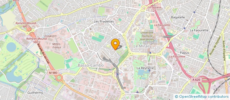 localisation de l'entreprise SYNDIC COPRO RES BELLES FONTAINES à TOULOUSE