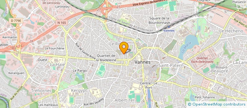 localisation de l'entreprise SYNDIC COPRO RES CLAIR VALLON à VANNES