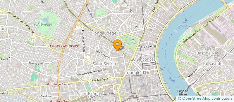 localisation de l'entreprise SYNDIC COPRO RES DU COLISEE  BORDEAUX