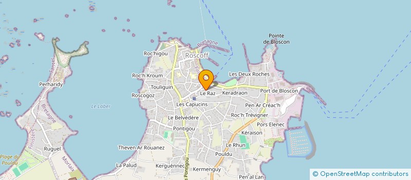 localisation de l'entreprise SYNDIC COPRO RES DU PHARE  ROSCOFF