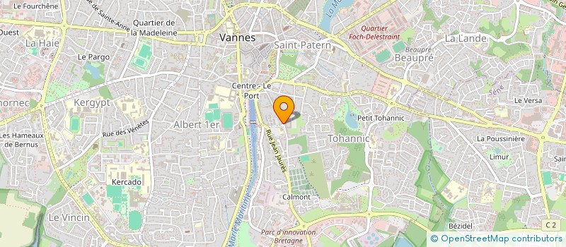 localisation de l'entreprise SYNDIC COPRO RES DU PORT à VANNES