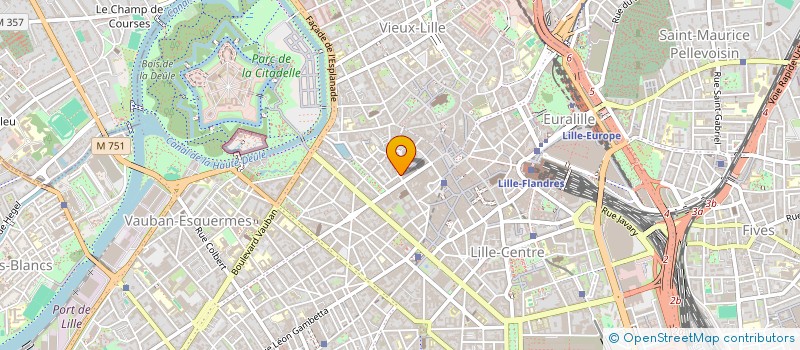 localisation de l'entreprise SYNDIC COPRO RES HOPITAL MILITAIRE à LILLE