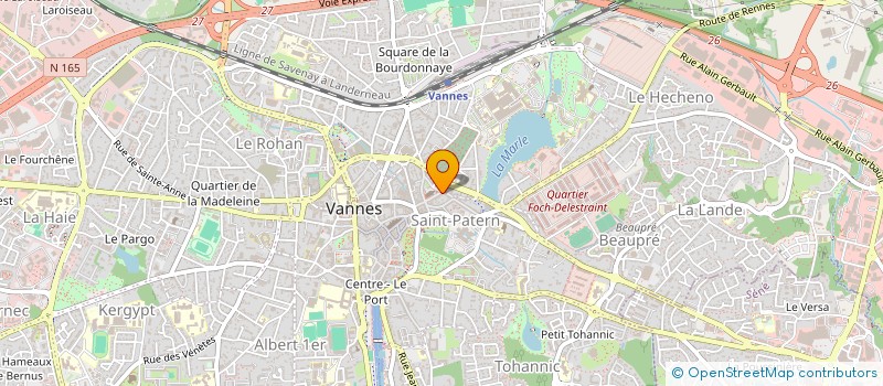 localisation de l'entreprise SYNDIC COPRO RES LE FORUM ST PATERN à VANNES