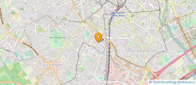 localisation de l'entreprise SYNDIC COPRO RES LES CEDRES à MONTPELLIER