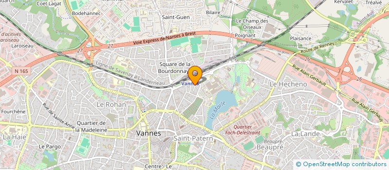 localisation de l'entreprise SYNDIC COPRO RES MARCHAND à VANNES