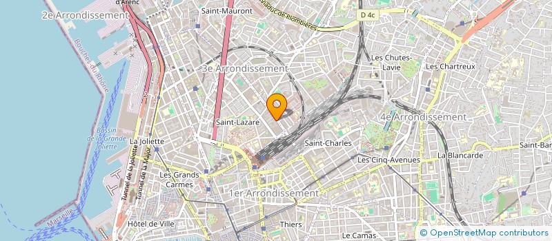 localisation de l'entreprise SYNDIC COPRO RES PATRICIA à MARSEILLE