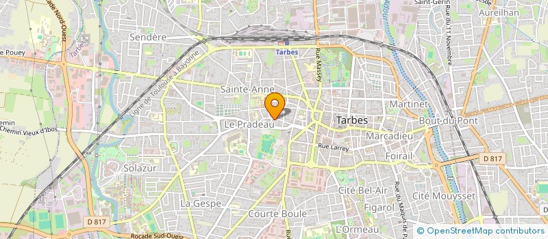 localisation de l'entreprise SYNDIC COPRO RES ROUBY  TARBES