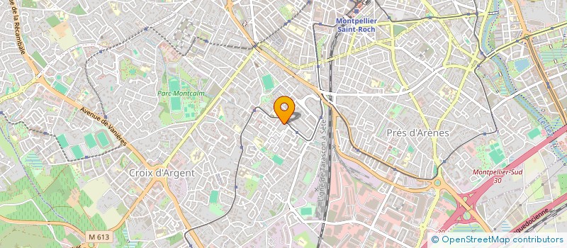 localisation de l'entreprise SYNDIC COPRO RES SAINT GEORGES 2 à MONTPELLIER