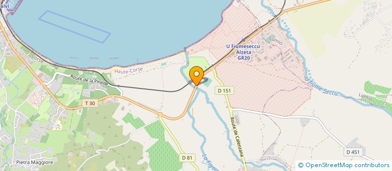 localisation de l'entreprise SYNDIC COPRO RES SAN FRANCESCO  CALVI