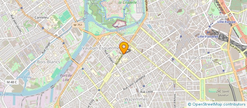 localisation de l'entreprise SYNDIC COPRO RES VAUBAN CATHO à LILLE