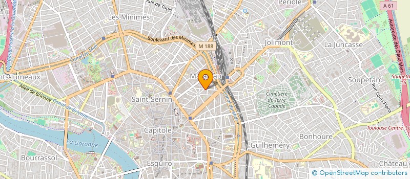 localisation de l'entreprise SYNDIC COPRO RESIDENCE 25 R STALINGRAD à TOULOUSE