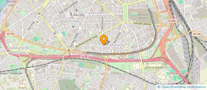 localisation de l'entreprise SYNDIC COPRO RESIDENCE CONDE à LILLE