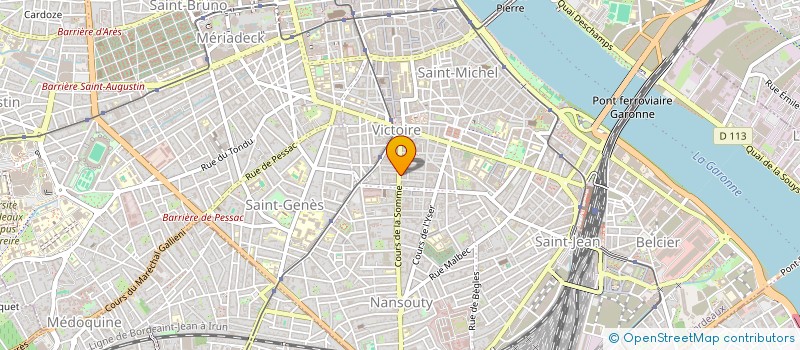 localisation de l'entreprise SYNDIC COPRO RESIDENCE LA MARNE à BORDEAUX