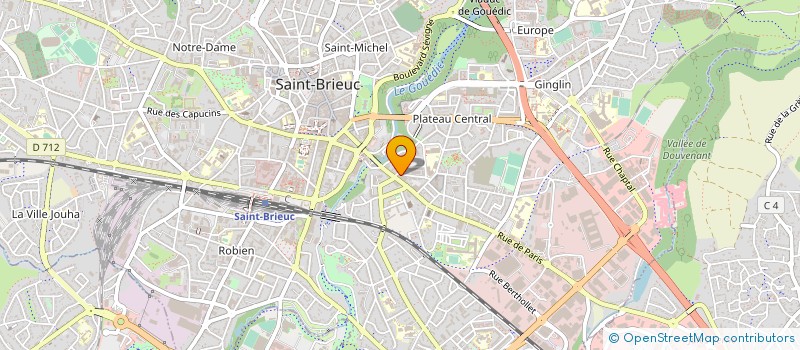 localisation de l'entreprise SYNDIC COPRO RESIDENCE LE PARMENTIER à SAINT-BRIEUC