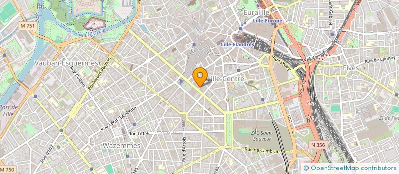 localisation de l'entreprise SYNDIC COPRO RESIDENCE MONNOYER à LILLE