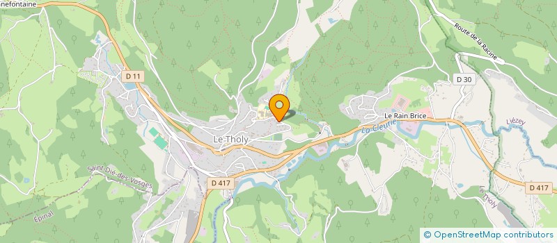 localisation de l'entreprise SYNDIC COPRO RESIDENCE VALLEE DES LACS  LE THOLY