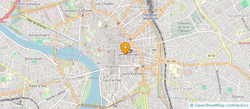 localisation de l'entreprise SYNDIC COPRO ST ANTOINE DU T à TOULOUSE