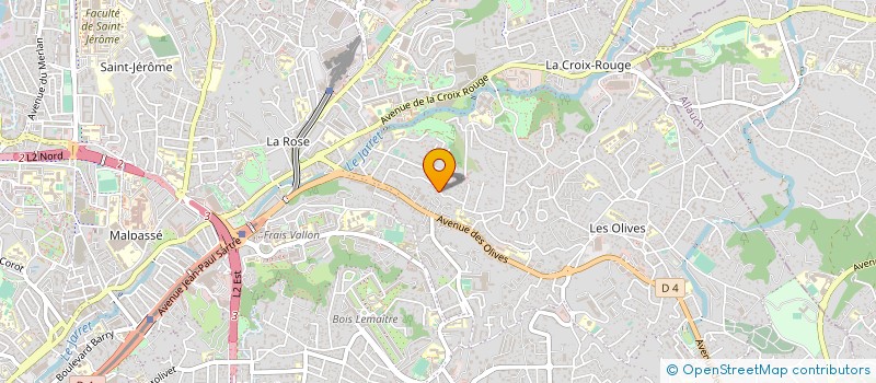 localisation de l'entreprise SYNDIC COPRO ST THEODORE à MARSEILLE