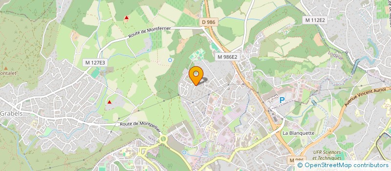 localisation de l'entreprise SYNDIC COPRO TERRASSES DE L OLIVERAIE  GRABELS