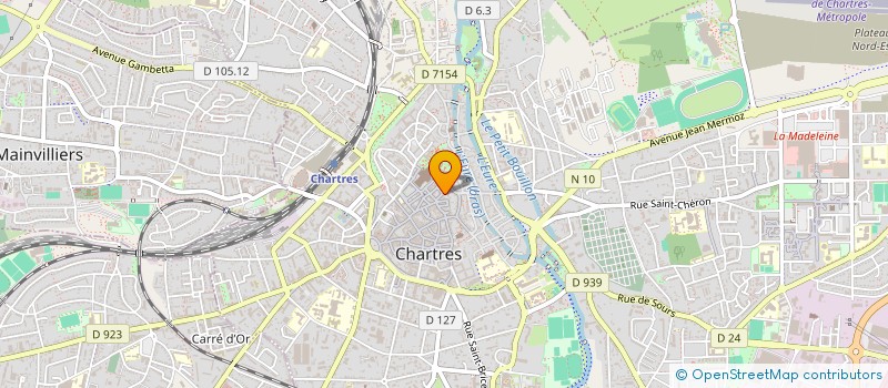 localisation de l'entreprise SYNDIC COPRO TERRASSES DU CHATEAU à CHARTRES