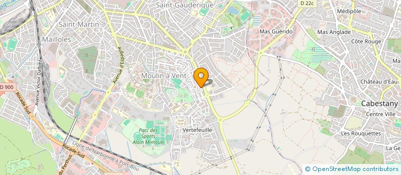 localisation de l'entreprise SYNDIC COPRO TOUR 15  PERPIGNAN