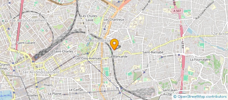 localisation de l'entreprise SYNDIC COPRO VILLA D'ARCADIE à MARSEILLE