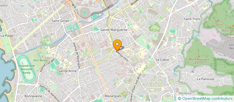 localisation de l'entreprise SYNDIC COPRO VILLA FLORENTINE à MARSEILLE