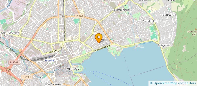 localisation de l'entreprise SYNDIC COPRO VILLA GURGO  ANNECY