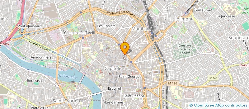 localisation de l'entreprise SYNDIC COPROP 1 PL VICTOR HUGO à TOULOUSE