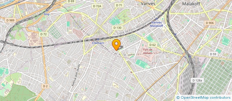 localisation de l'entreprise SYNDIC COPROP 10 R DROUET PEUPION  MALAKOFF