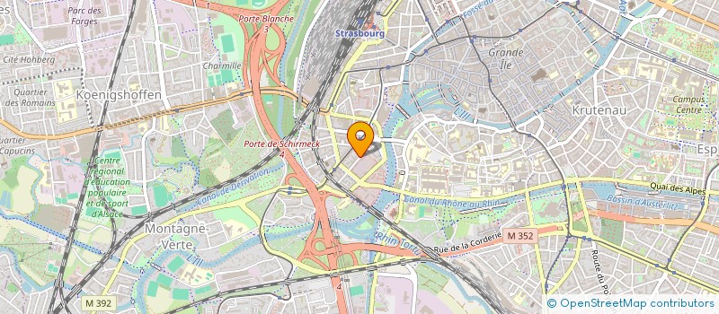 localisation de l'entreprise SYNDIC COPROP 10 RUE DU NIDECK  STRASBOURG
