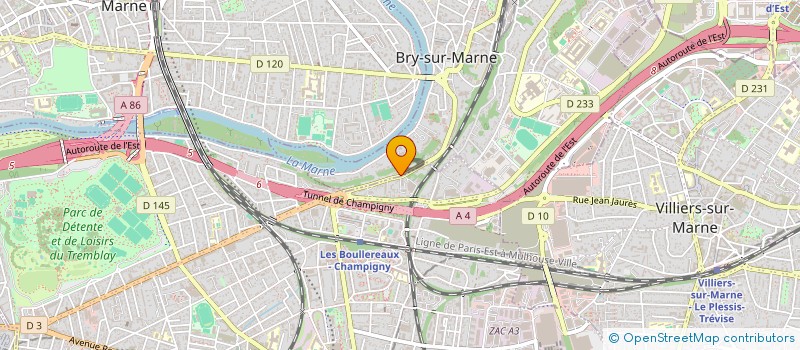 localisation de l'entreprise SYNDIC COPROP 106-108 AV GAL LECLERC  BRY-SUR-MARNE