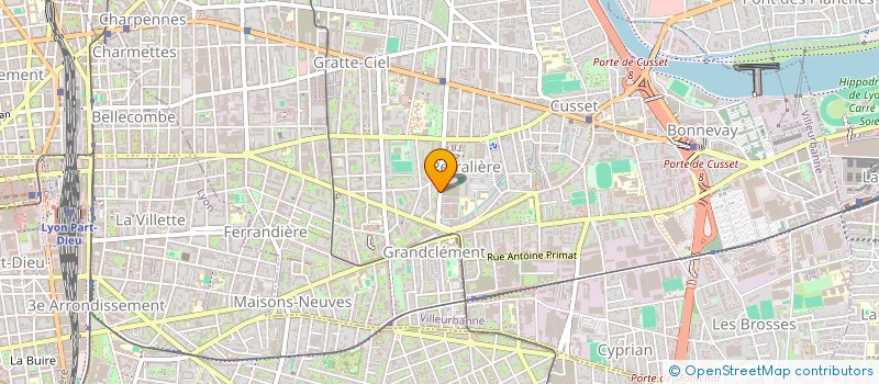 localisation de l'entreprise SYNDIC COPROP 106 RUE DU 1ER MARS  VILLEURBANNE