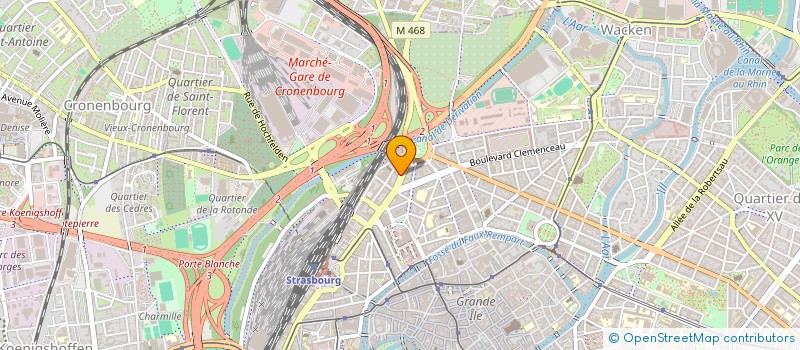 localisation de l'entreprise SYNDIC COPROP 11.13 R WISSSEMBOURG à STRASBOURG