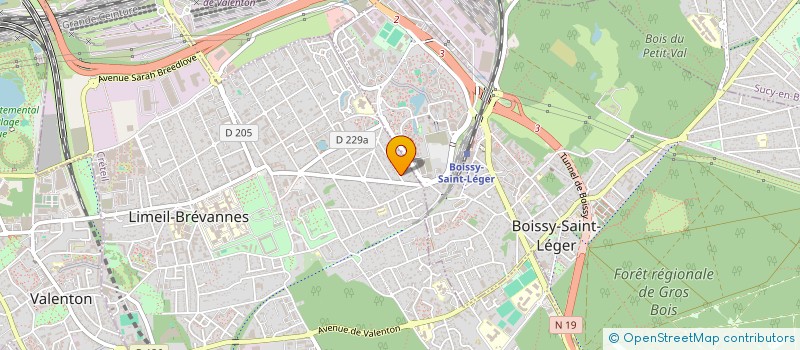 localisation de l'entreprise SYNDIC COPROP 11-15 AVENUE ALLARY à LIMEIL-BREVANNES