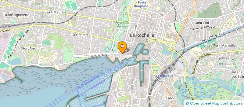 localisation de l'entreprise SYNDIC COPROP 11 R DES FAGOTS  LA ROCHELLE