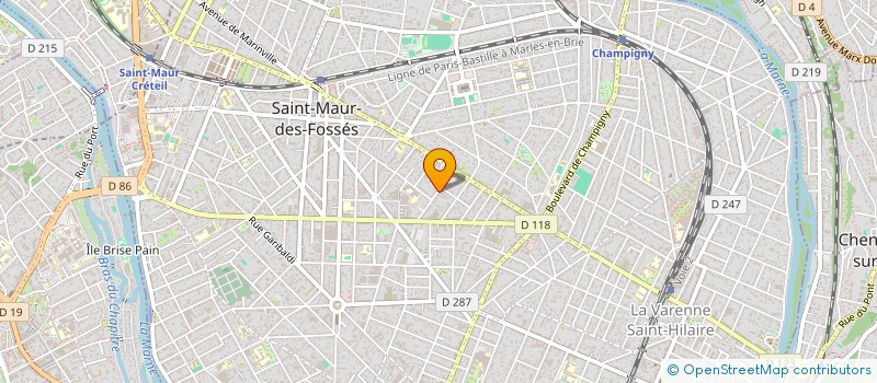 localisation de l'entreprise SYNDIC COPROP 11 RUE DE SOLFERINO à SAINT-MAUR-DES-FOSSES