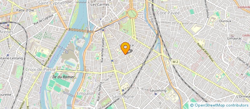 localisation de l'entreprise SYNDIC COPROP 12 AV SEGOFFIN  TOULOUSE