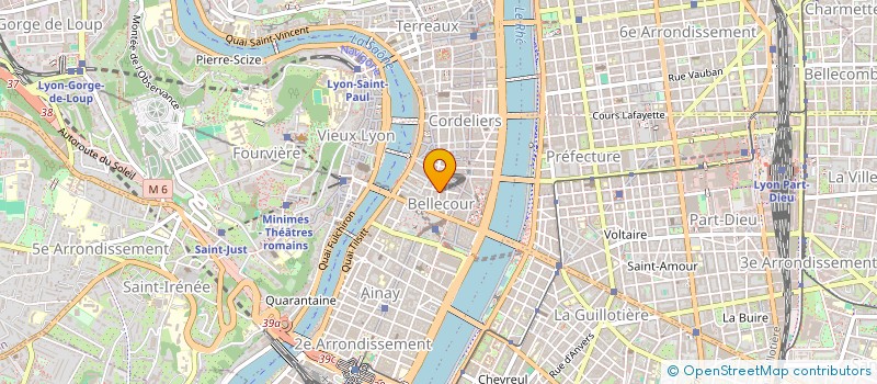 localisation de l'entreprise SYNDIC COPROP 12 RUE GASPARIN  LYON