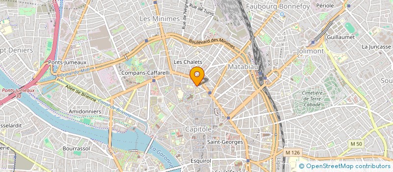 localisation de l'entreprise SYNDIC COPROP 12 RUE POUZONVILLE à TOULOUSE