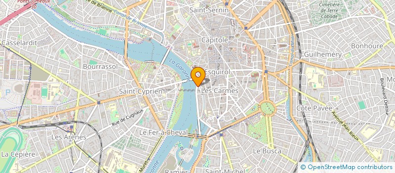 localisation de l'entreprise SYNDIC COPROP 122 QUAIS DE TOUNIS à TOULOUSE