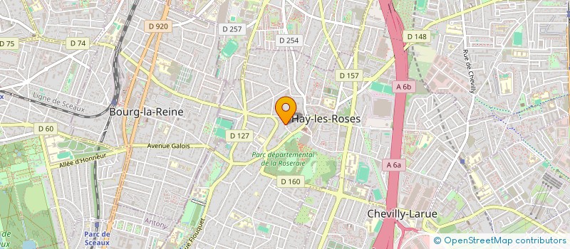 localisation de l'entreprise SYNDIC COPROP. 13 RLE DE LA COSARDE à L'HAY-LES-ROSES