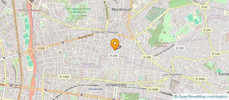 localisation de l'entreprise SYNDIC COPROP 146 AV DU PRESIDENT WILSON à MONTREUIL