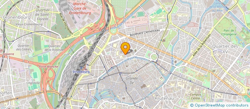 localisation de l'entreprise SYNDIC COPROP 15 17 FAUBOURG DE PIERRE à STRASBOURG