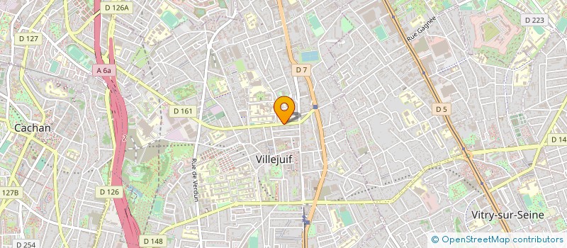 localisation de l'entreprise SYNDIC COPROP 15 AV P. V COUTURIER à VILLEJUIF